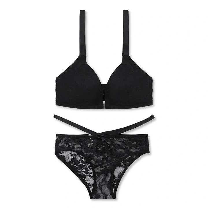 Max Front Open Padded Bra and Panty Set